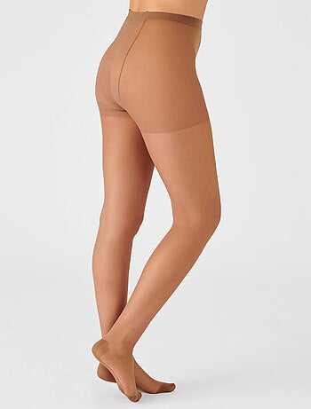 Lot de 4 collants mousse 20d spécial hanches fortes - damart