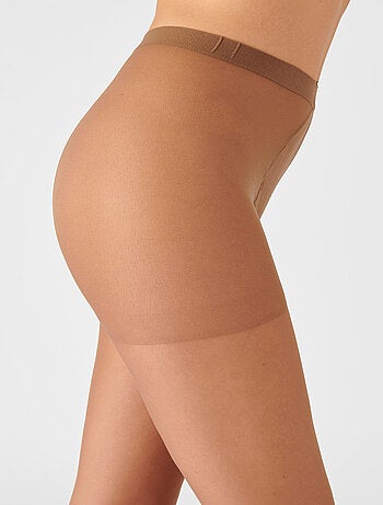 Lot de 4 collants mousse 20d spécial hanches fortes - damart