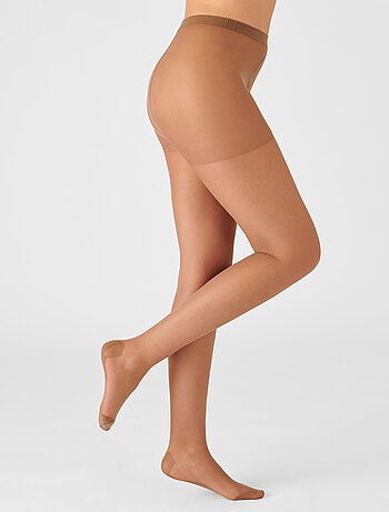 Lot de 4 collants mousse 20d spécial hanches fortes - damart