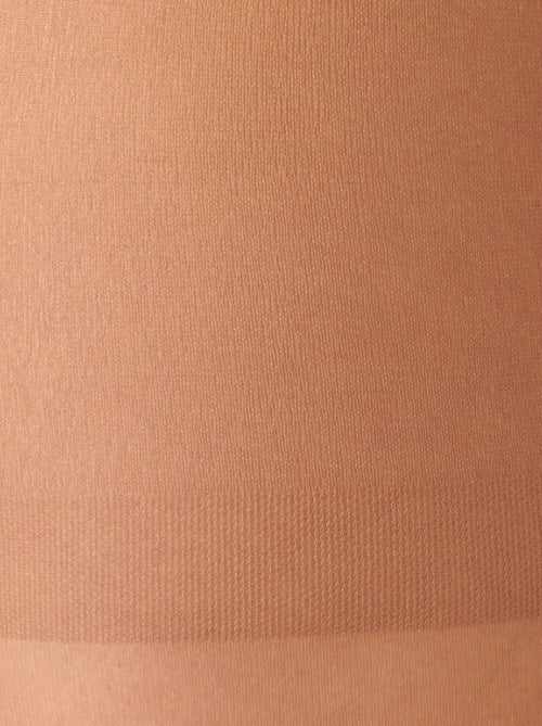 Lot de 4 collants mousse 20D spécial hanches fortes - Damart - Kiabi