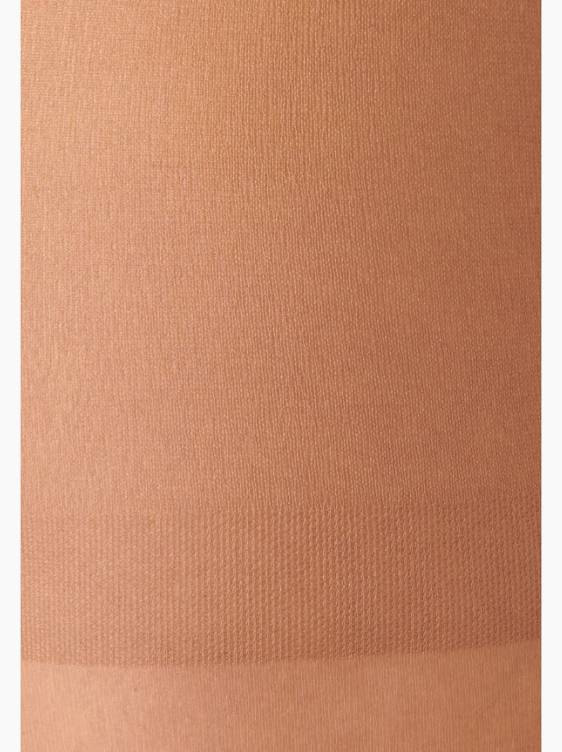Lot de 4 collants mousse 20d spécial hanches fortes - damart Marron - Kiabi