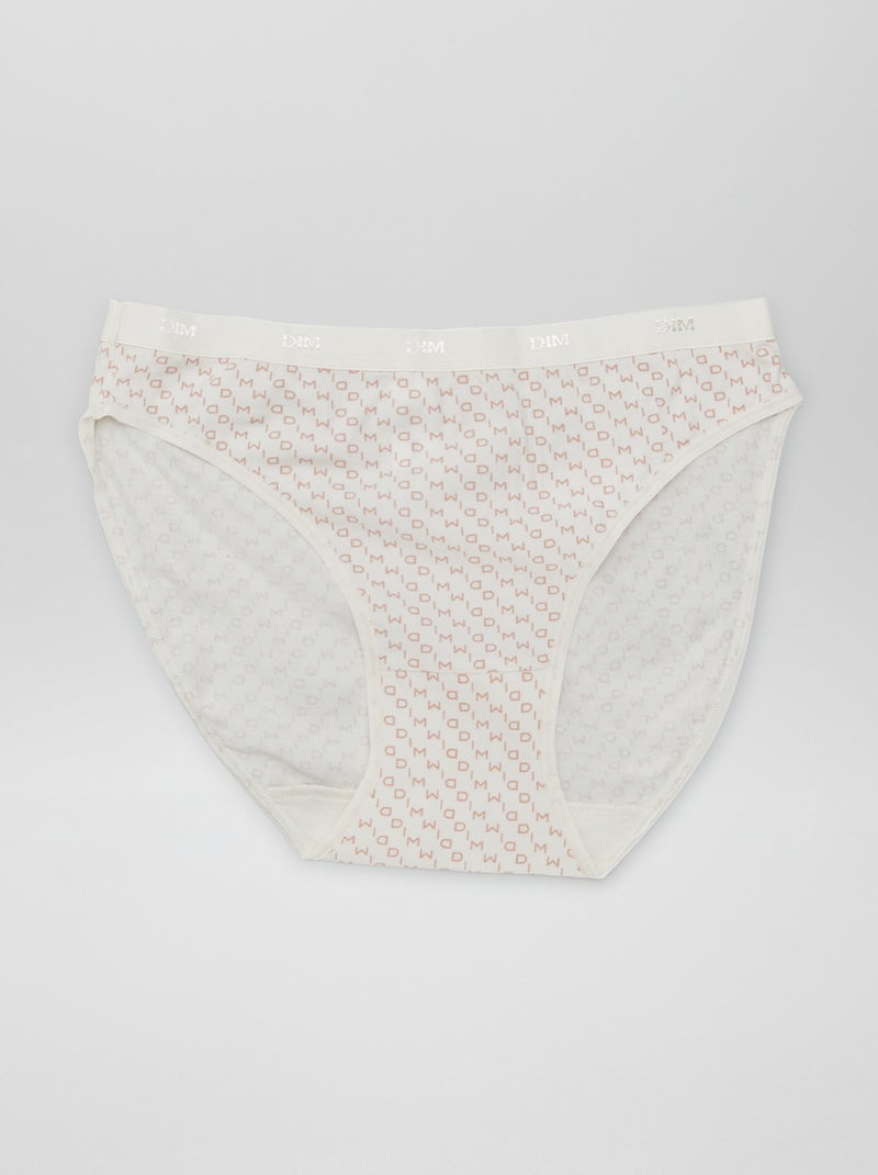 Lot de 4 culottes à imprimé 'DIM' Rose - Kiabi