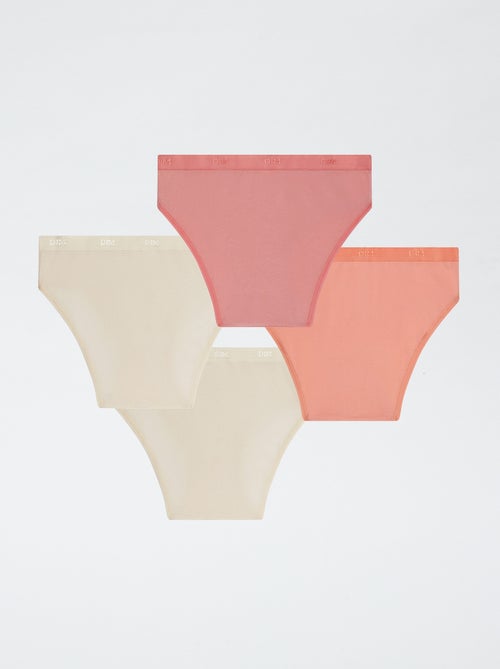 Lot de 4 culottes 'Dim' - Kiabi Lot de 4 culottes 'Dim' - Kiabi