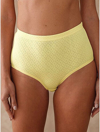 Lot de 4 culottes en maille jacquard - DAXON
