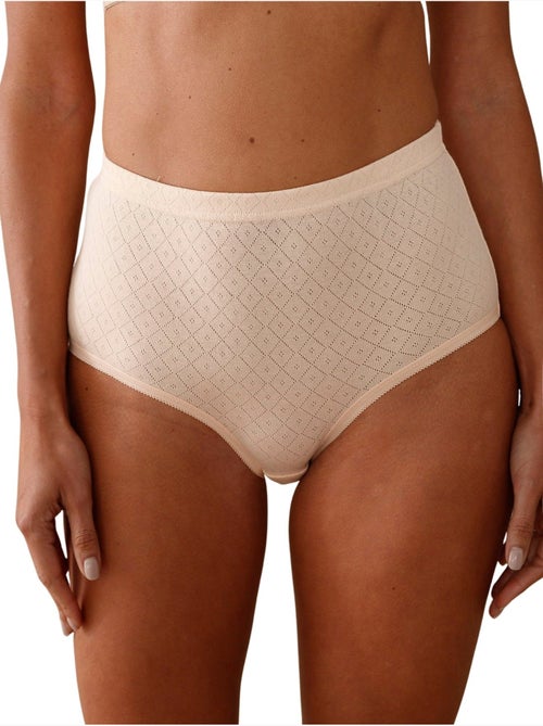 Lot de 4 culottes en maille jacquard - DAXON - Kiabi