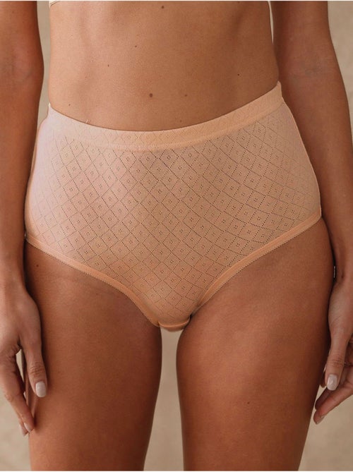 Lot de 4 culottes en maille jacquard - DAXON - Kiabi