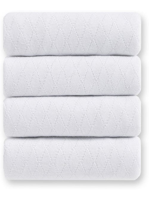 Lot de 4 culottes en maille jacquard - DAXON - Kiabi