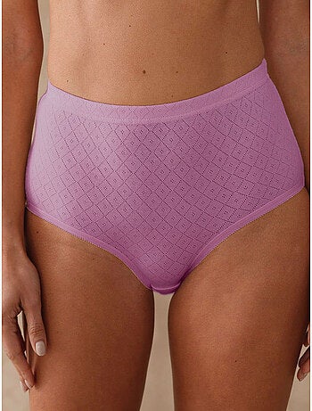 Lot de 4 culottes en maille jacquard - DAXON