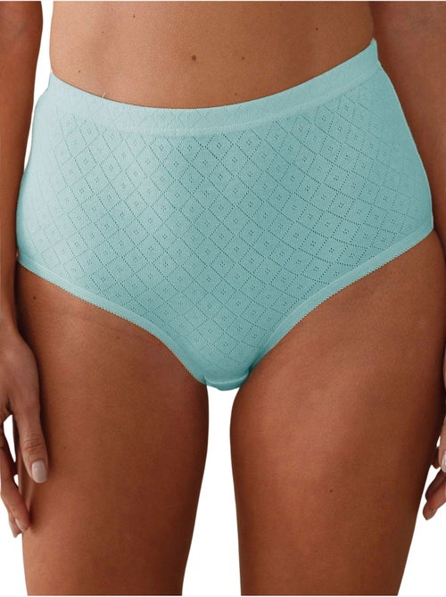 Lot de 4 culottes en maille jacquard - DAXON - Kiabi Lot de 4 culottes en maille jacquard - DAXON - Kiabi