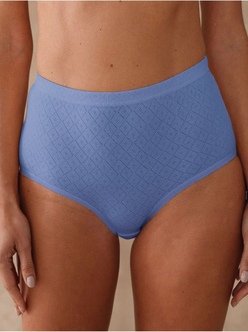 Lot de 4 culottes en maille jacquard - DAXON - Kiabi Lot de 4 culottes en maille jacquard - DAXON - Kiabi