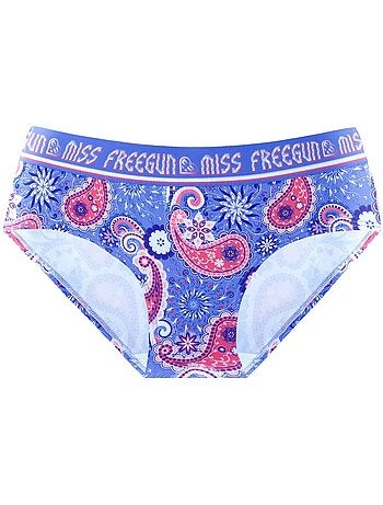 Lot de 4 culottes femme Ethnic Freegun