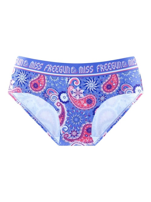 Lot de 4 culottes fille Ethnic Freegun - Kiabi