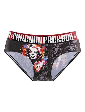 Lot de 4 culottes fille Pop Art Freegun