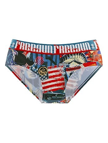 Lot de 4 culottes fille Pop Art Freegun