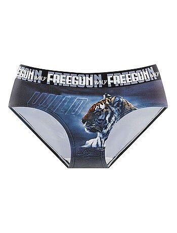 Lot de 4 culottes Fille Wild Animals Freegun