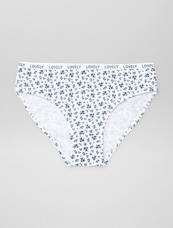 Lot de 4 culottes imprimées