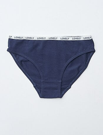 Lot de 4 culottes imprimées