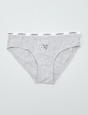 Lot de 4 culottes imprimées