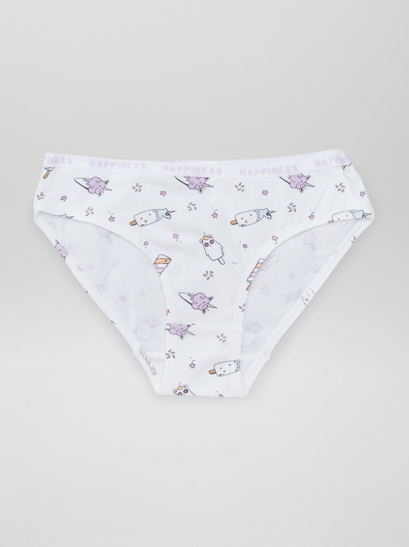 Lot de 4 culottes imprimées Koala - Kiabi