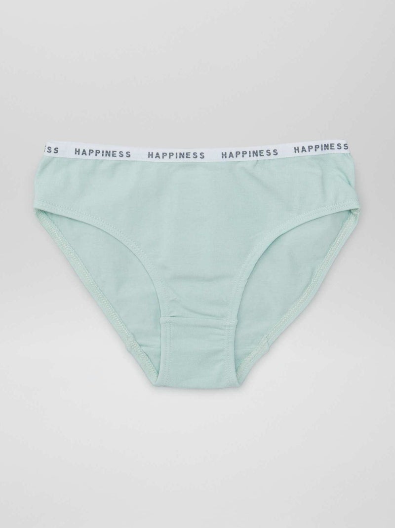 Lot de 4 culottes imprimées Panda - Kiabi