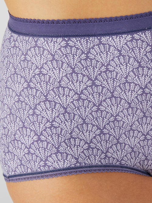Lot de 4 culottes maxi assorties - Damart - Kiabi