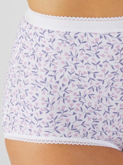 Lot de 4 culottes maxi assorties - Damart - Kiabi