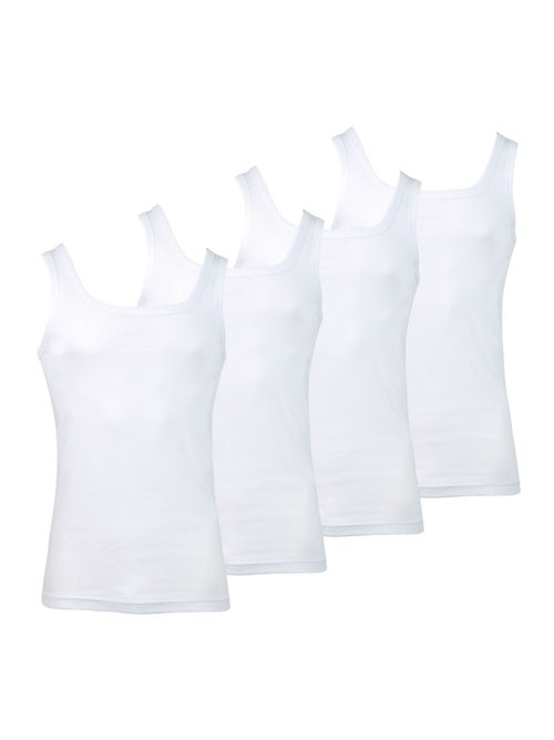 Lot de 4 débardeurs homme Ecopack Athena - Kiabi