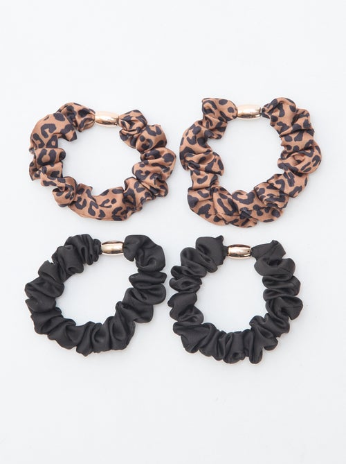 Lot de 4 élastiques satinés - Kiabi
