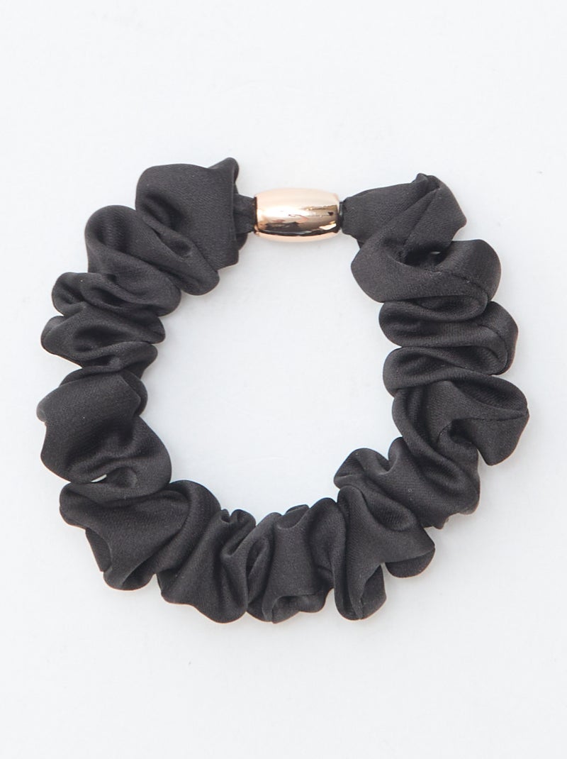 Lot de 4 élastiques satinés Marron - Kiabi