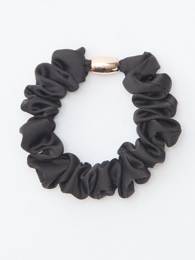 Lot de 4 élastiques satinés Marron - Kiabi