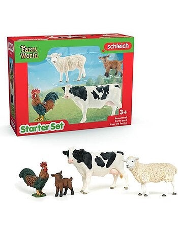 Lot de 4 figurines - mes premiers animaux de la ferme - schleich