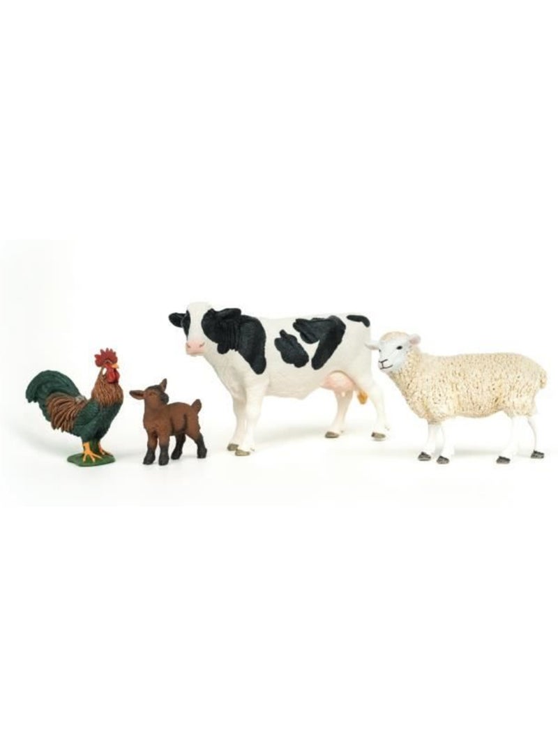Lot de 4 figurines - mes premiers animaux de la ferme - schleich Marron - Kiabi
