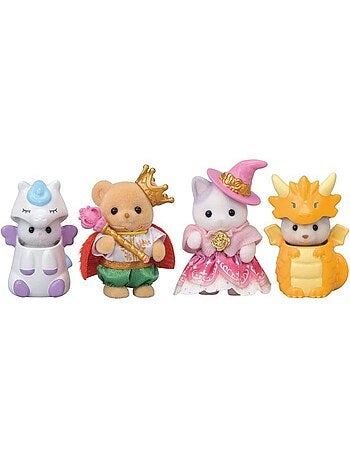Lot de 4 figurines bébés costumes contes de fées - SYLVANIAN FAMILIES