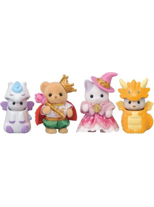 Lot de 4 figurines bébés costumes contes de fées - sylvanian families - Kiabi