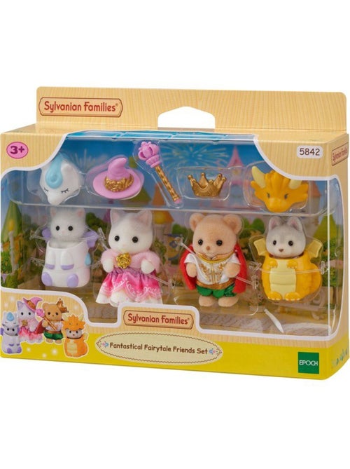 Lot de 4 figurines bébés costumes contes de fées - sylvanian families - Kiabi
