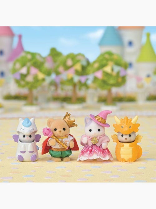 Lot de 4 figurines bébés costumes contes de fées - sylvanian families - Kiabi