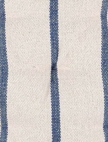 Lot de 4 galettes de chaise 5 points 40x40 St Trop marine coton