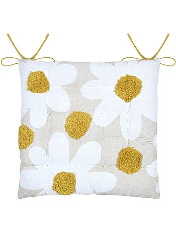 Lot de 4 galettes de chaise CAMILLE