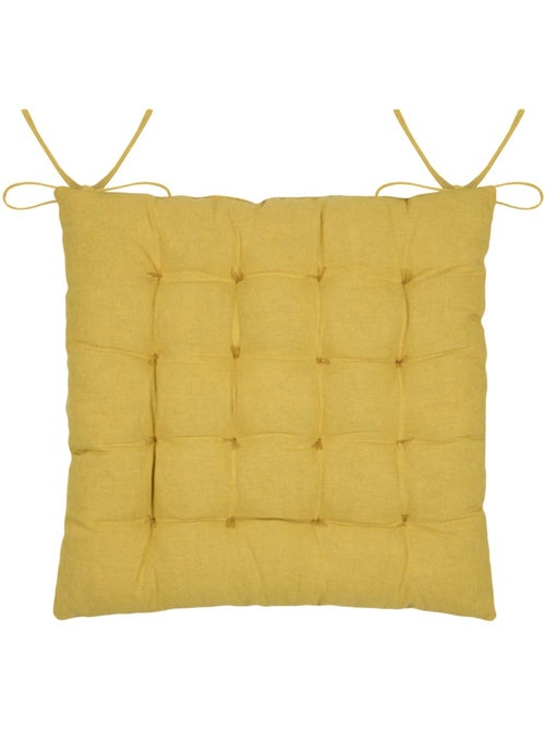 Lot de 4 galettes de chaise CAMILLE - Kiabi Lot de 4 galettes de chaise CAMILLE - Kiabi