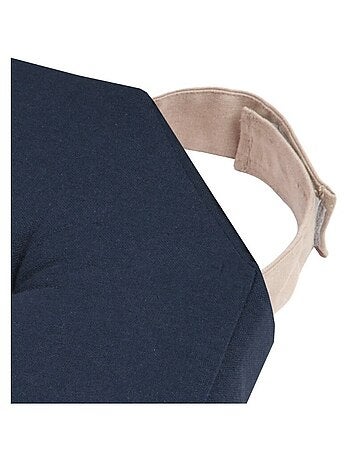 Lot de 4 galettes de chaise Duo velcro 38x38