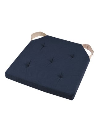 Lot de 4 galettes de chaise Duo velcro 38x38