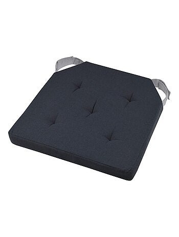 Lot de 4 galettes de chaise Duo velcro 38x38