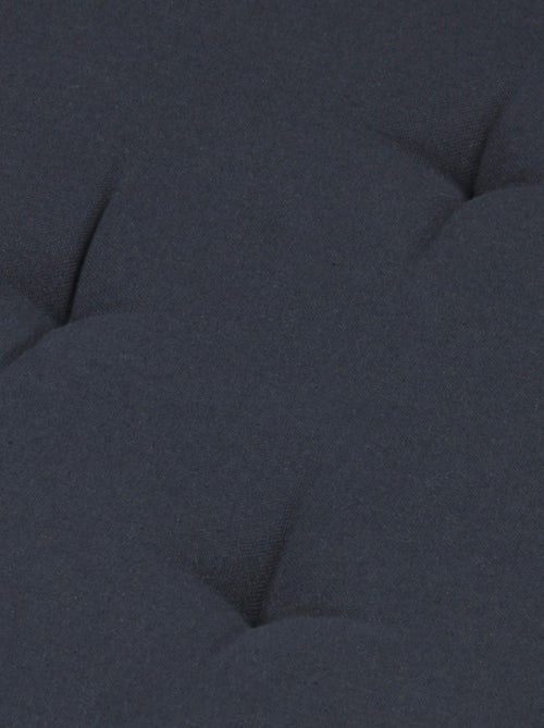 Lot de 4 galettes de chaise Duo velcro 38x38 - Kiabi Lot de 4 galettes de chaise Duo velcro 38x38 - Kiabi