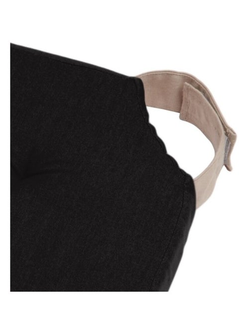 Lot de 4 galettes de chaise Duo velcro 38x38 - Kiabi