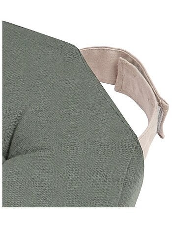 Lot de 4 galettes de chaise Duo velcro 38x38