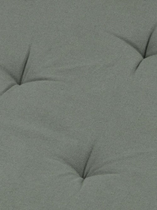 Lot de 4 galettes de chaise Duo velcro 38x38 - Kiabi