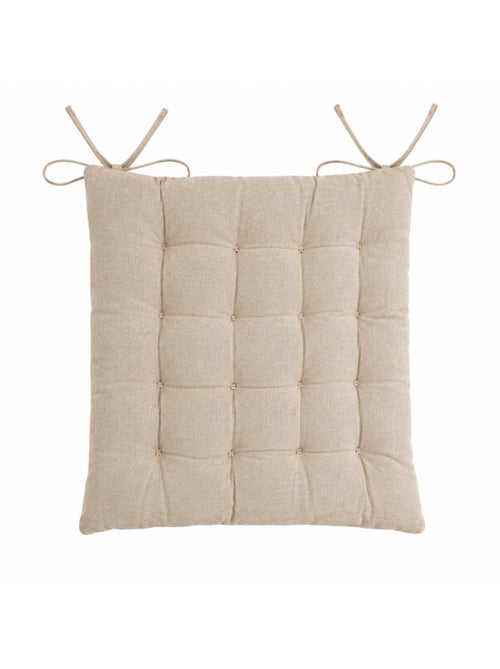 Lot de 4 galettes de chaise EMMY - Kiabi Lot de 4 galettes de chaise EMMY - Kiabi