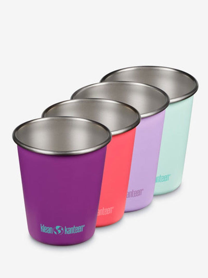 Lot de 4 Gobelets en inox 296 ml - Butterflies Multicolore - Kiabi