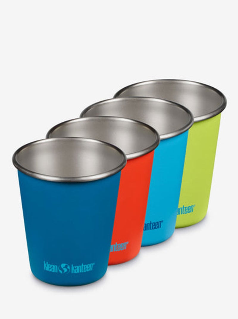 Lot de 4 Gobelets en inox 296 ml - Dragon Tails Multicolore - Kiabi