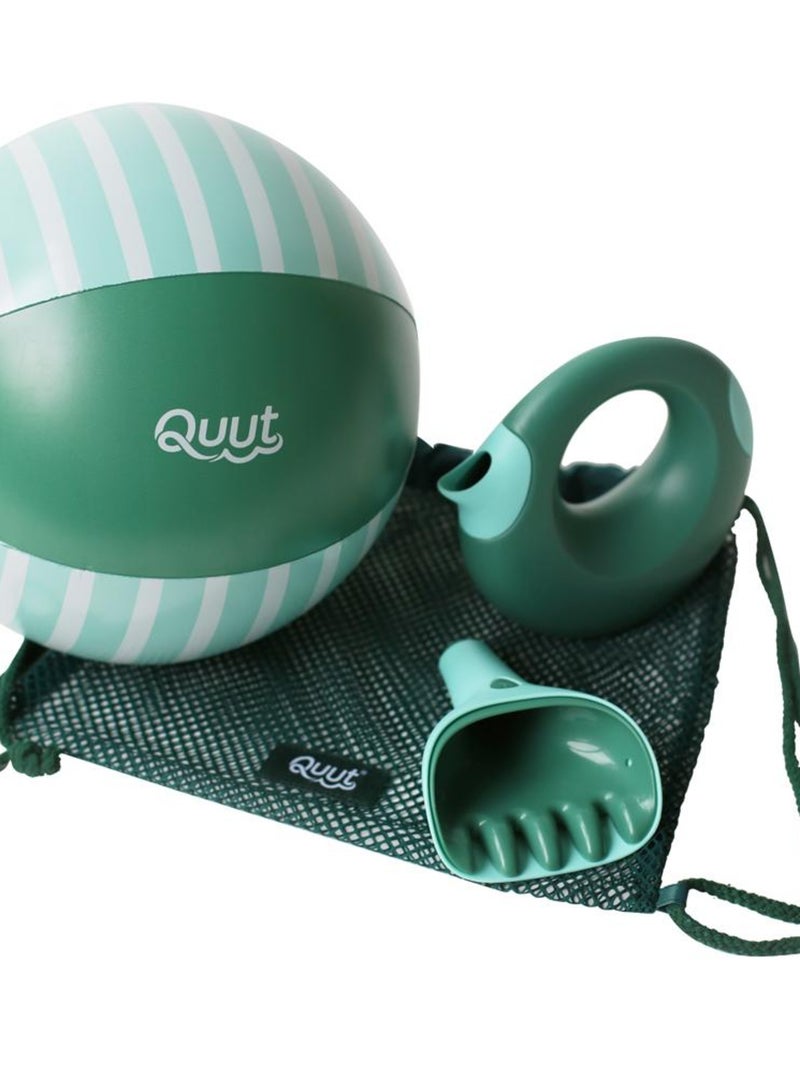 Lot de 4 jouets de plage vert jardin Vert - Kiabi